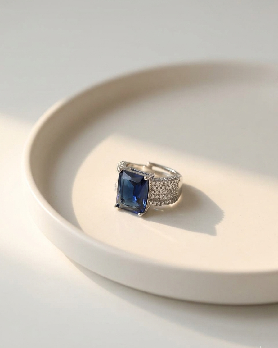 Zircon rings
