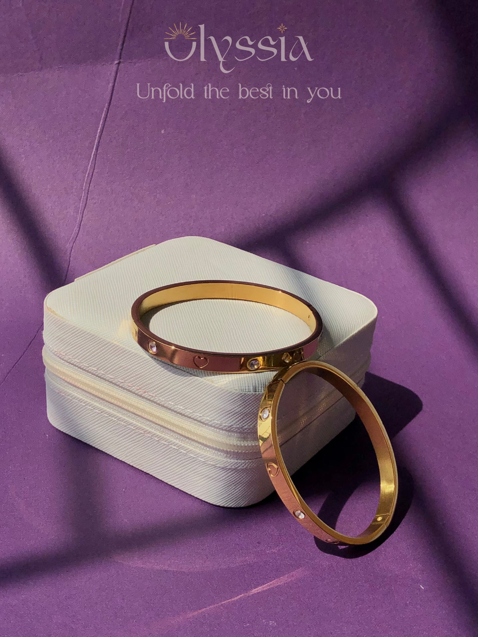 Stainless steel bangle