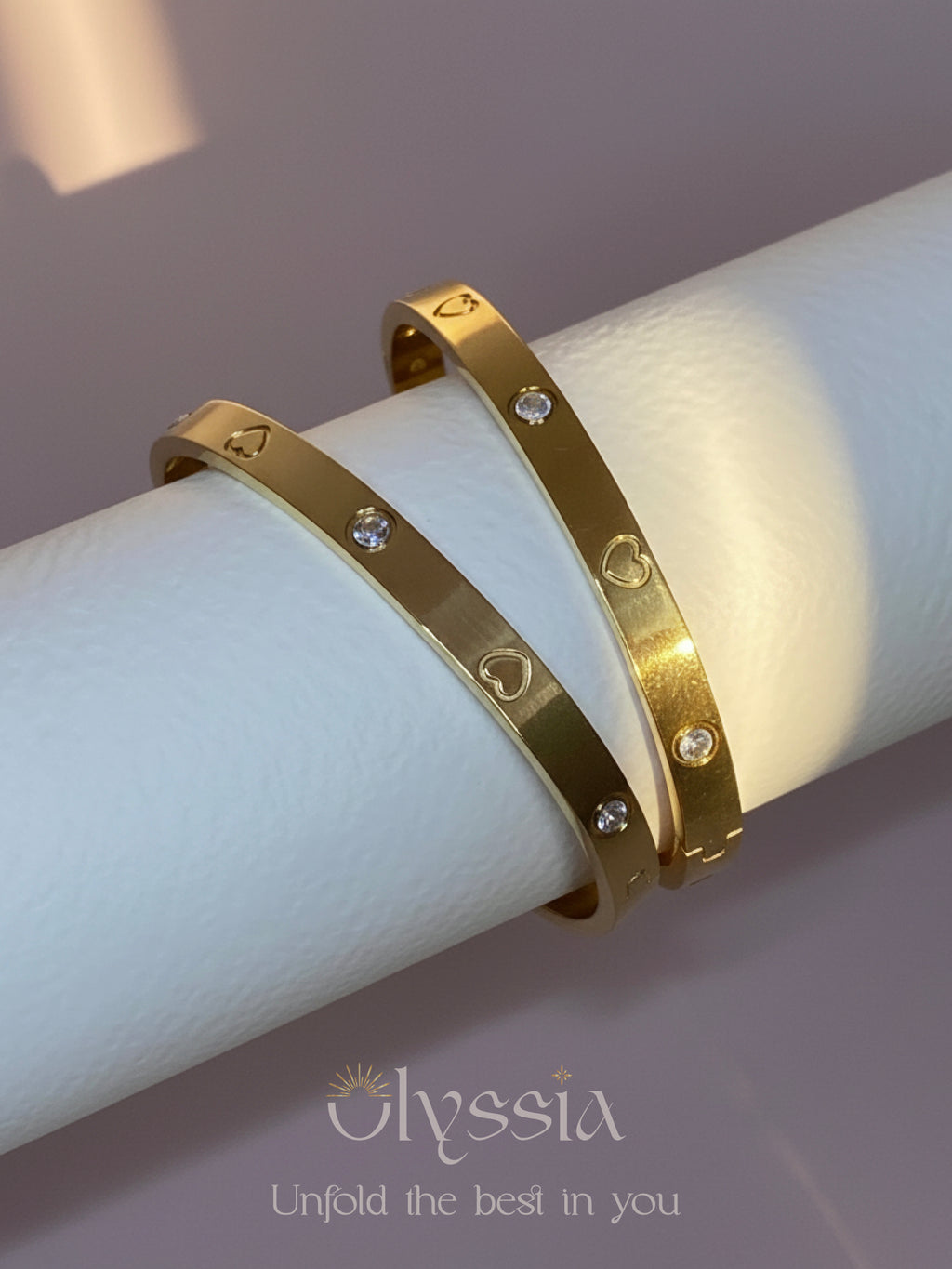 Stainless steel bangle